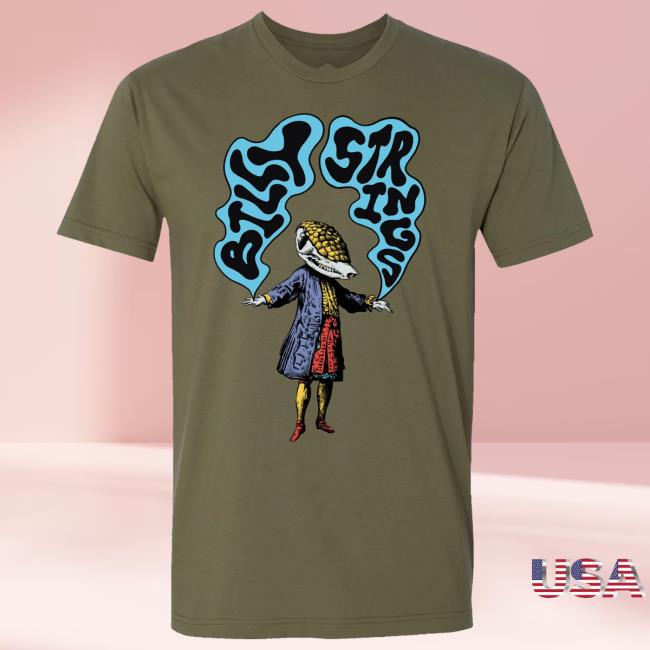 Official Billy Strings Merch Store Skull Boy New T Shirt