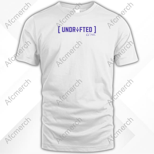 Official T J Hockenson Wearing Undrafted Long Sleeve T Shirt