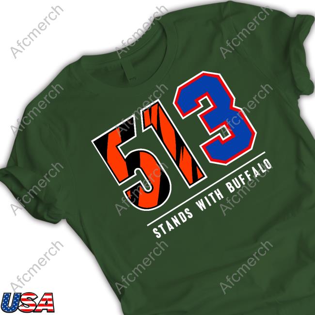 513 Stands With Buffalo T Shirt