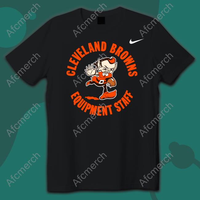 Cleveland Browns Equipment Staff Hoodie Browns Give Back
