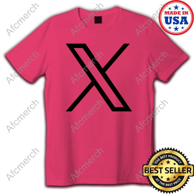 Official New Twitter Logo X Shirt