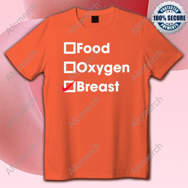 Official Food Oxygen Breast Tee Shirt