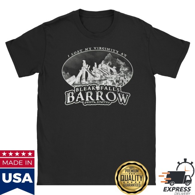 I Lost My Virginity At Bleak Falls Barrow Unisex Shirt