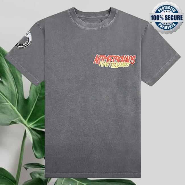 Official Capsule Clothing Store Art Meets Chaos Outlaw T Shirt | Charcoal Capsule Nyc