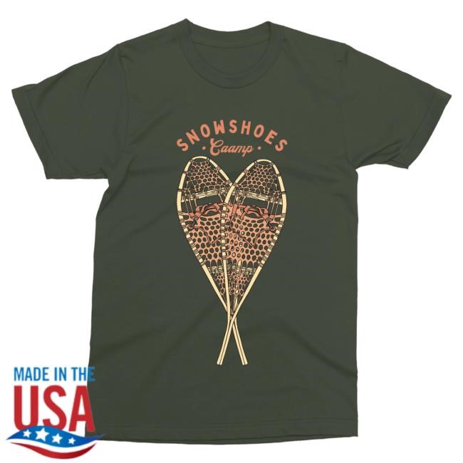 Official Caamp Snowshoe Top Shirt (Front Print)