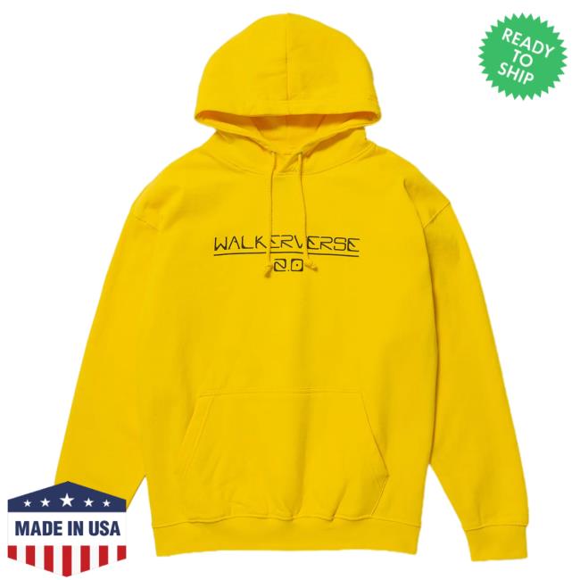 Official Kings Road Merch Store Alan Walker Walkerverse 2.0 Hoodie | Yellow AlanWalker Kings Road Shop