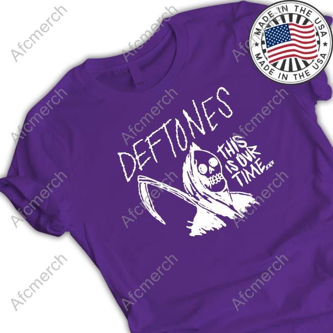 Deftones Reaper Black T-Shirt Official Deftones Reaper Black T-Shirt