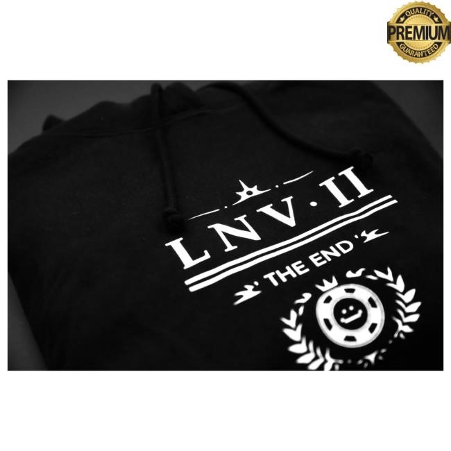 Official Quackity Merch Store LNVII The End of Las Nevadas Black Hood