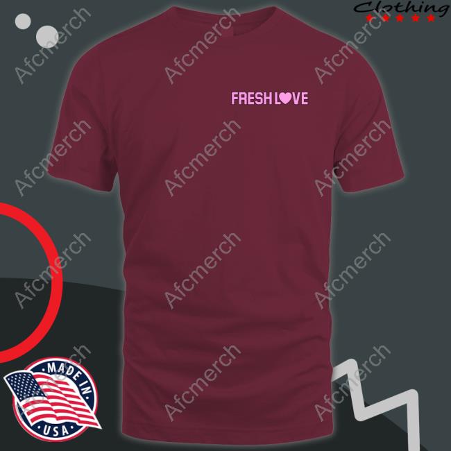 Fresh Love Merch Logo Long Sleeve T Shirt