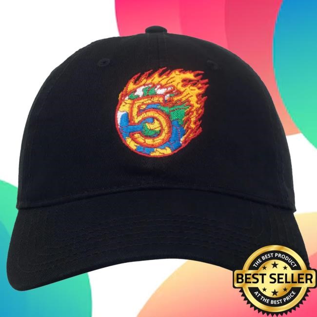 Official Channel 5 Shop On Fire | Black Dad Hat Hat Channel5