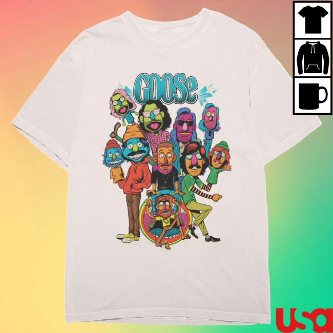 Goose The Band Merch Store Puppets New T-Shirt