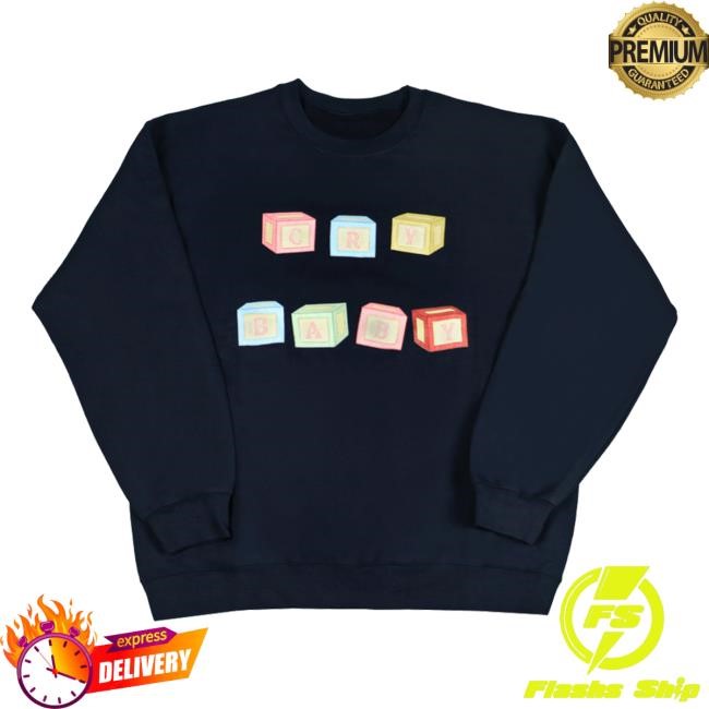 Official Melanie Martinez Merch Shop Melanie Martinez Cry Baby Blocks L/S T Shirt Cry Baby Anniversary Clothing Store