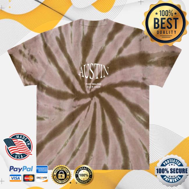 Austin Brown Tie Dye T-Shirt
