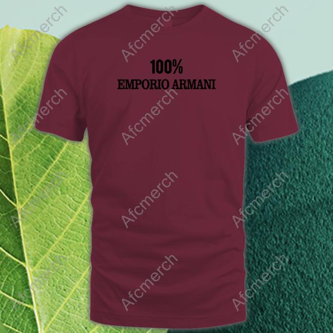 Official Cj Hayward 100% Emporio Armani Shirt