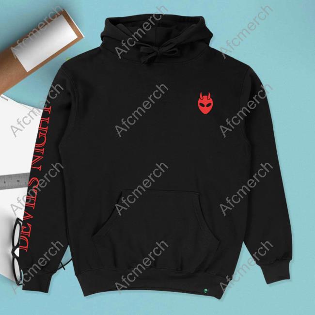 Official Elvis The Alien Ayylien Clothing Ayylien Devil's Night Crew neck Sweatshirt
