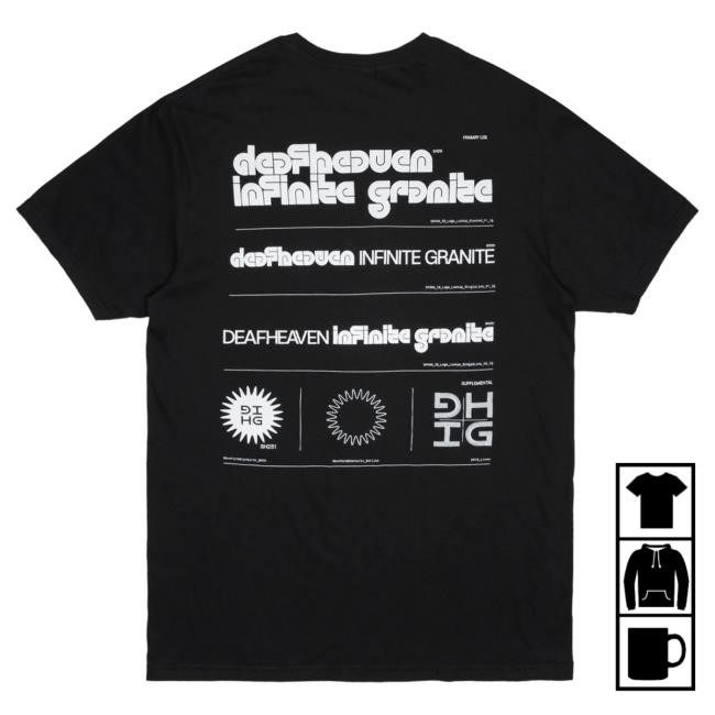 Official Deafheaven Merch Color Block T Shirt