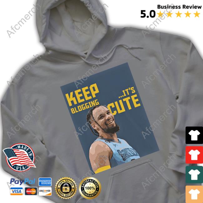 Official Keep Blogging It's Cute Tee Shirt