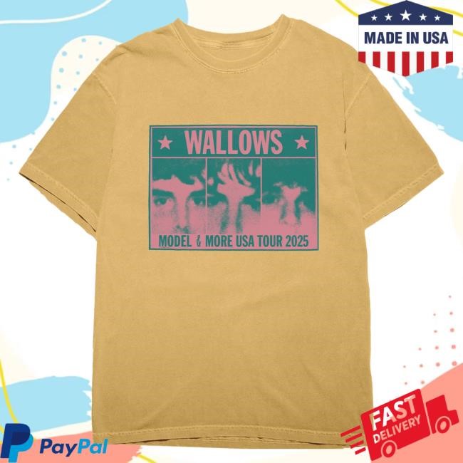 Official Wallows Colorblock Faces Tee – Wallows Store Merch