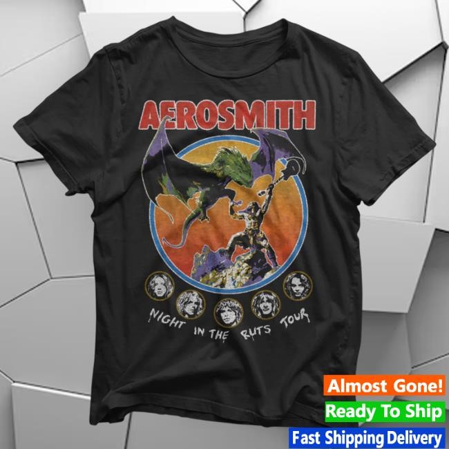 Official Aerosmith Ruts New Era Tshirt