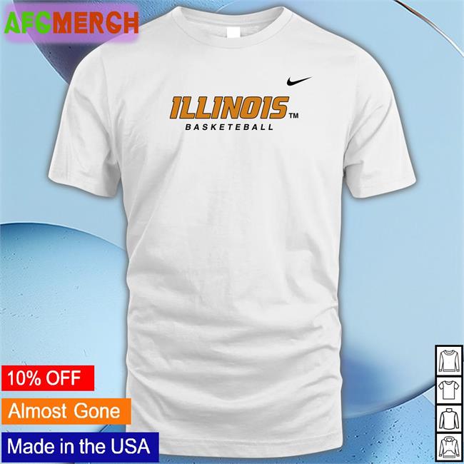 Illinois Basketeball Long Sleeve Tee Coleman Hawkins
