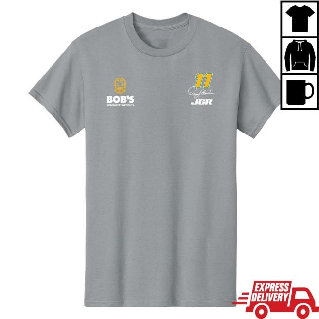 Denny Hamlin Bobs Discount Furniture T Shirt Official DH Merch Store