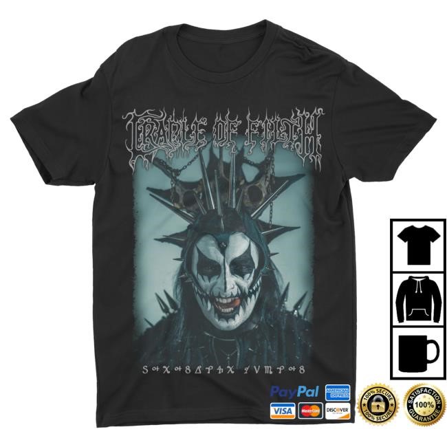 Official Night Shift Merch Store Cradle Of Filth - Valkyrie Dani T Shirt Nightshift Merch