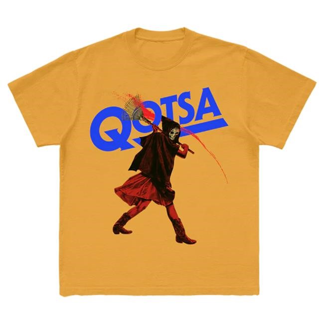Official Qotsa Merch Store Queens Of The Stone Age Rake Slash Gold Tees Qotsa Apparel Shop