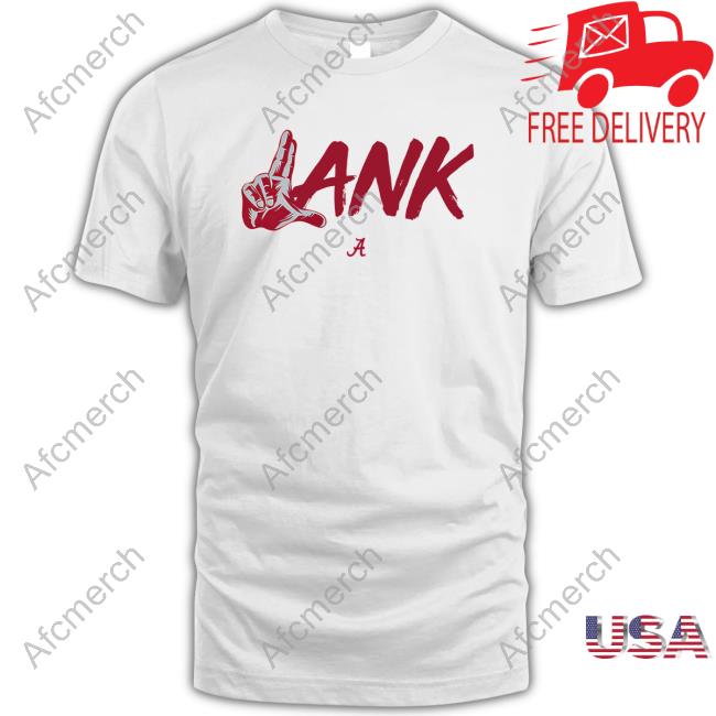 Official Paul Mills Athlete's Thread Merch Lank Hand Sign By Jalen Milroe & Terrion Arnold Tee Alabama Ncaa Football