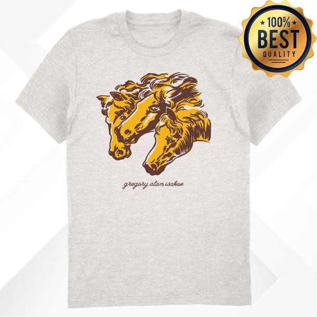 Official Gregory Alan Isakov Merch Three Horses Shirt