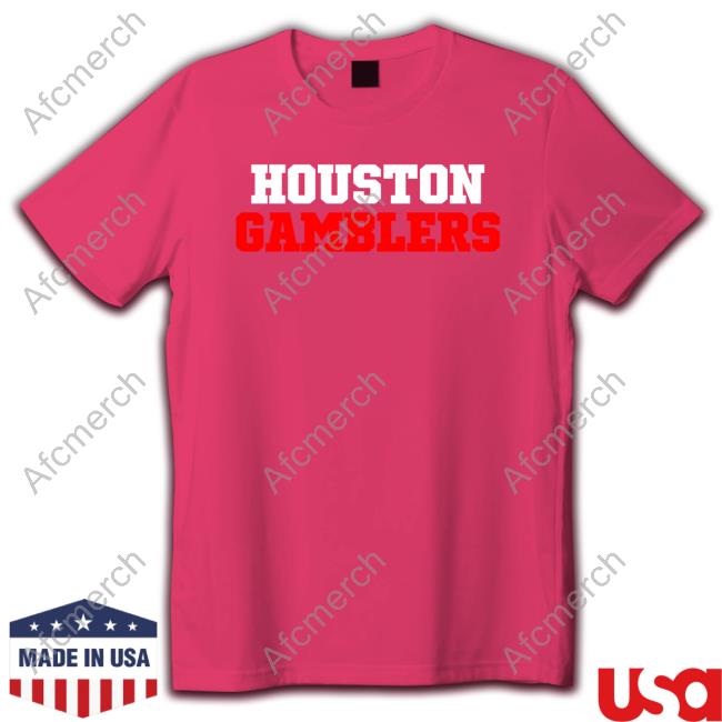 Official Robert Morris Houston Gamblers Shirts Official Robert Morris Houston Gamblers Long Sleeve T Shirt