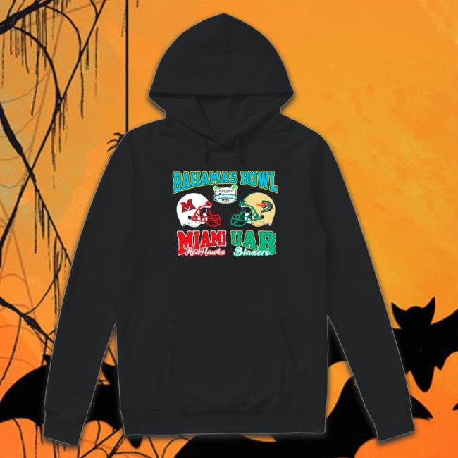 Bahamas Bowl 2022 Miami RedHawks And UAB Blazers T-Shirt