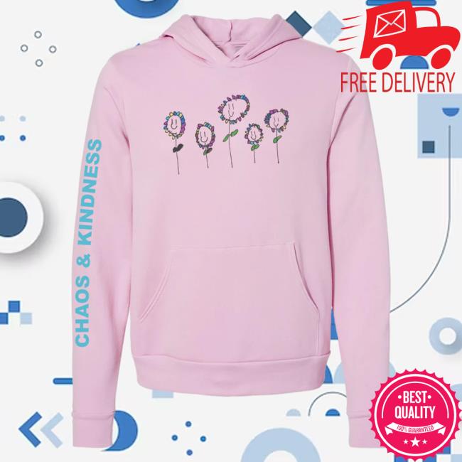 Official Chaos And Kindness Store Flower Family Sweatshirts