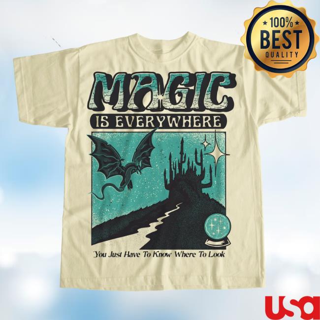 Official Wizard Of Barge Magic Is Everywhere Shirt New Off-White Wizardofbarge
