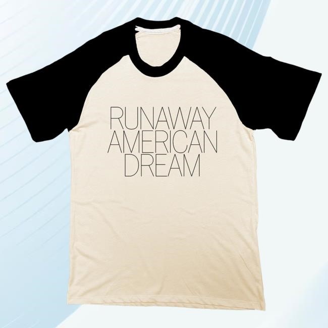 Official Bruce Springsteen Merch Born To Run 50th Anniversary Raglan New Shirt