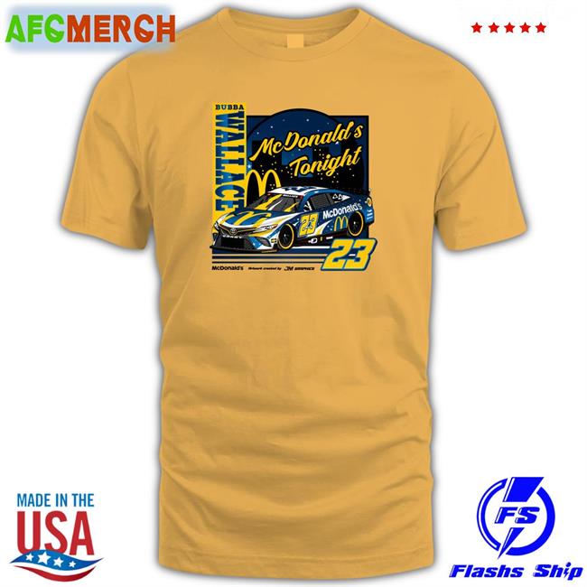 Bubba Wallace 23 Mcdonalds Tonight Hoodie