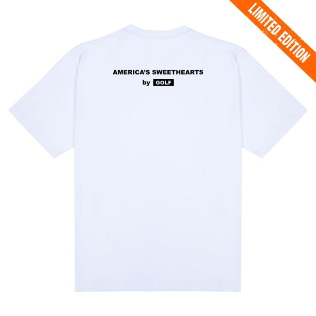Official Golf Wang Merch America's Sweethearts Shirt by Golf Wang x NFL