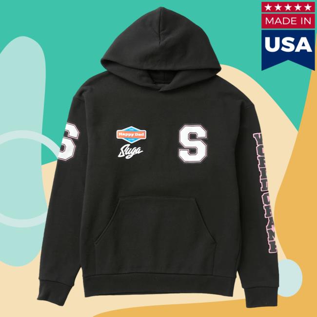 Official Happy Dad Merch Store Shop Happy Dad X Suga Sean Letterman Sweatshirt