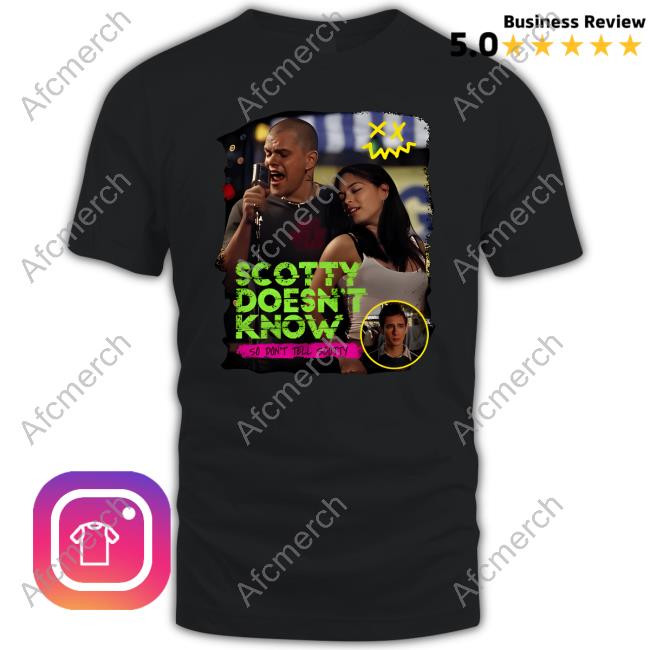David Vassegh Scotty Doesn't Know - Bella Canvas Tee Shirt