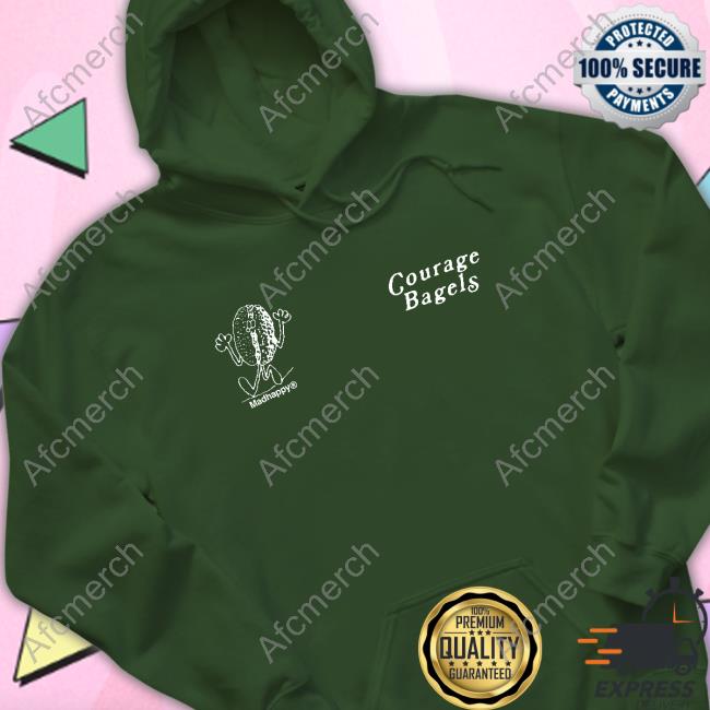 Madhappy Courage Bagels Fleece Hoodie Sweatshirt