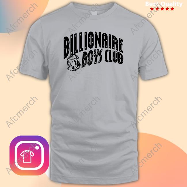Billionaire Boys Club Icream Merch Classic Curve Logo Tee White