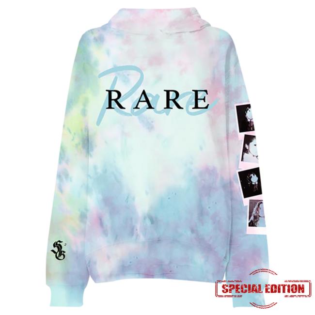 Official Interscope Records Selena Gomez Merch Store Selena Gomez Selena Portraits Tie Dye Pull Over Hoodie Selena Gomez Apparel Clothing Shop