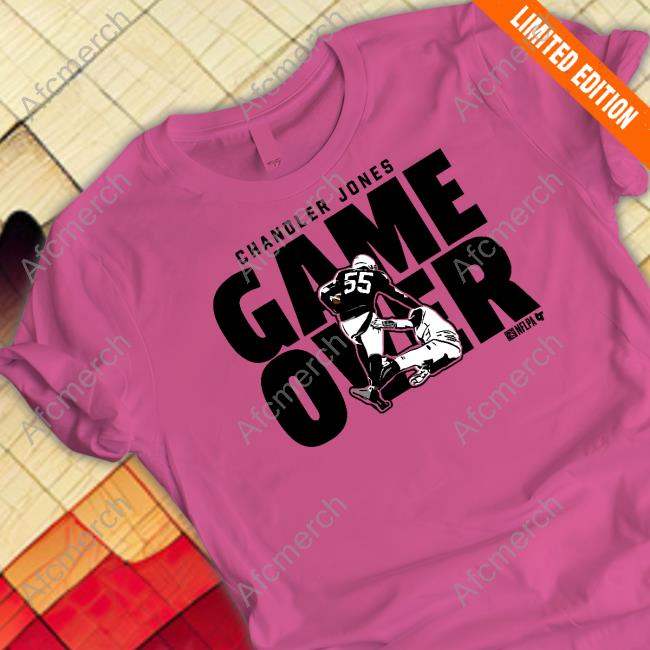 Chandler Jones Stiff Arm Game Over Shirt Breakingt