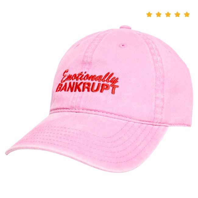 Official Selena Gomez Merch Store Shop Emotionally Bankrupt Dad Cap SelenaGomez