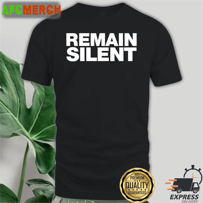 Brass City Merch Support Crime Remain Silent Long Sleeve Tee Shirt