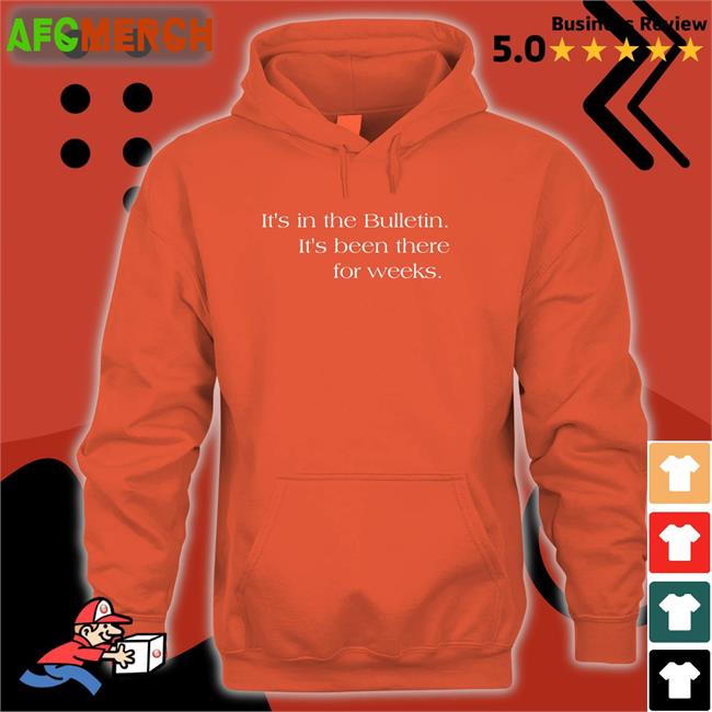 Aaron Duvall It's In The Bulletin It's Been There For Weeks Long Sleeve T Shirt