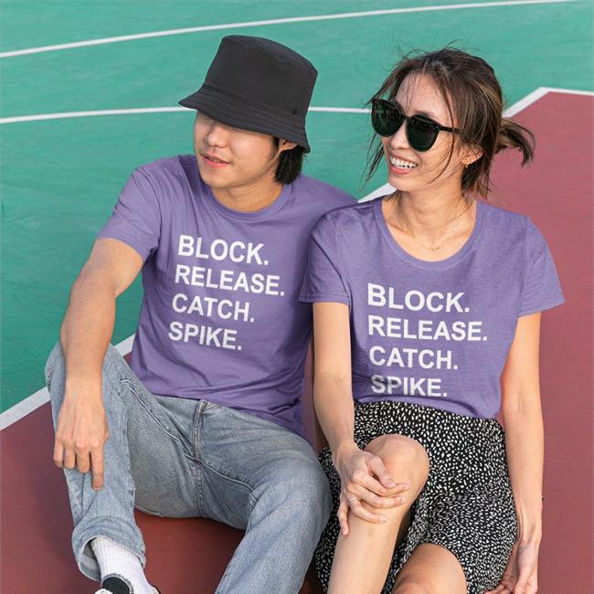 Irv Smith Jr Block Release Catch Spike T-Shirt Kevin Seifert
