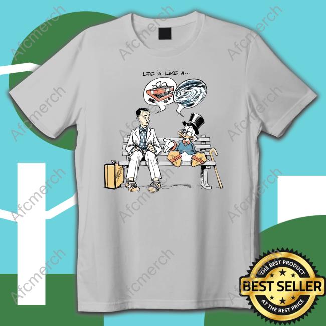 Duck Tales - Life Is Like A Hurricane Hot Shirt