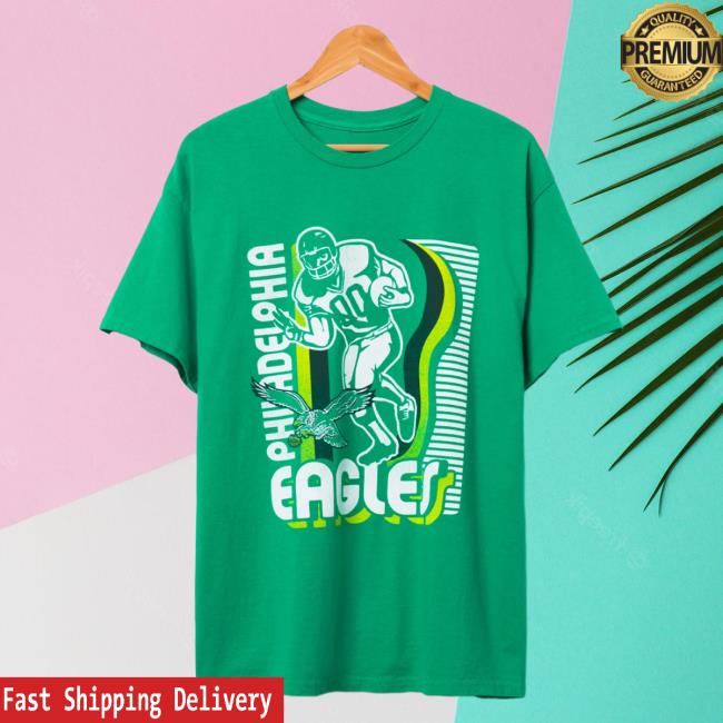 Official Junk Food Apparel Clothing Store Shop Junkfoodclothing Philadelphia Eagles Running Back Flea Market T-Shirts