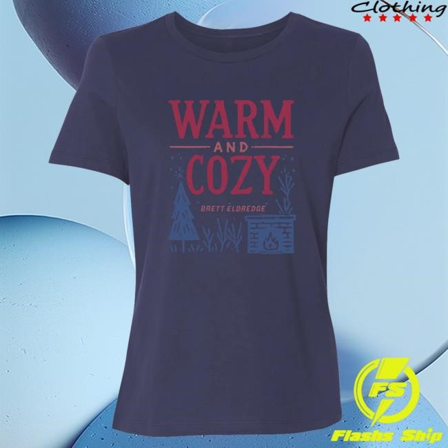 Official Brett Eldredge Merch Ladies Warm and Cozy Top Shirt