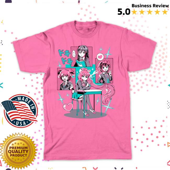 Doki Doki Literature Club Clubmates T Shirts